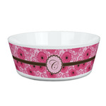 Gerbera Daisy Kid's Bowl (Personalized)