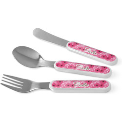 Gerbera Daisy Kid's Flatware (Personalized)