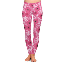Gerbera Daisy Ladies Leggings - Large