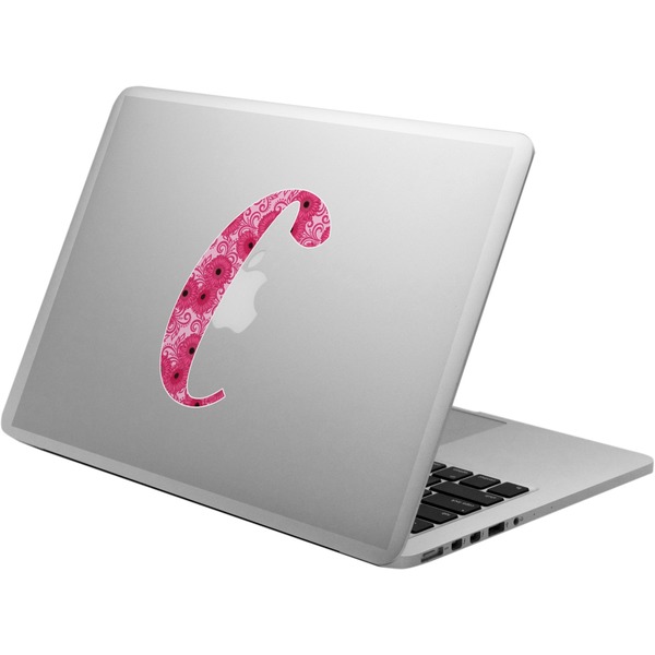 Custom Gerbera Daisy Laptop Decal (Personalized)