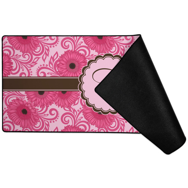 Gerbera Daisy Large Gaming Mats - FRONT W/ FOLD