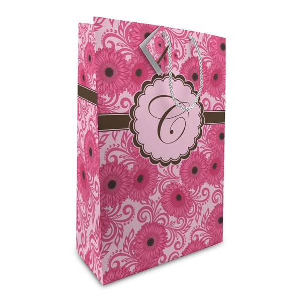 Custom Gerbera Daisy Large Gift Bag (Personalized)