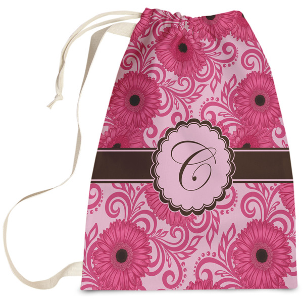 Custom Gerbera Daisy Laundry Bag (Personalized)