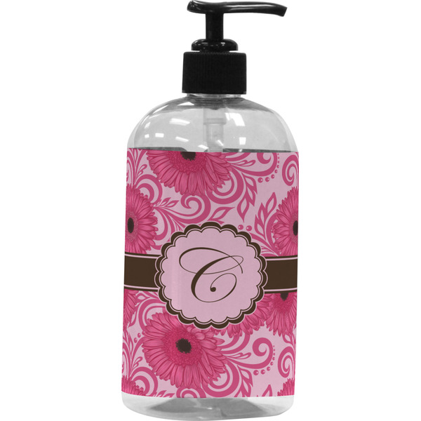 Custom Gerbera Daisy Plastic Soap / Lotion Dispenser (Personalized)
