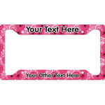 Gerbera Daisy License Plate Frame - Style A (Personalized)