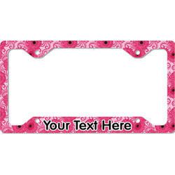 Gerbera Daisy License Plate Frame - Style C (Personalized)