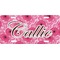 Gerbera Daisy Front License Plate (Personalized)
