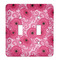Gerbera Daisy Light Switch Cover (2 Toggle Plate)