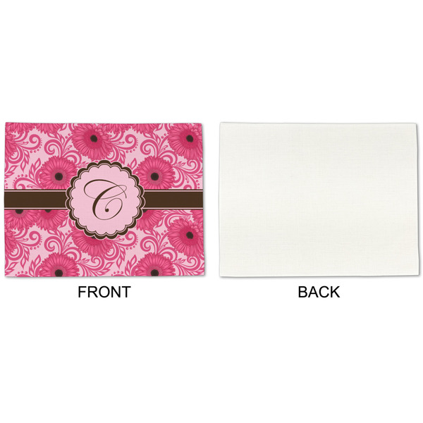 Gerbera Daisy Linen Placemat - APPROVAL Single (single sided)