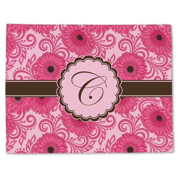 Gerbera Daisy Linen Placemat - Front