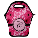 Gerbera Daisy Lunch Bag w/ Initial