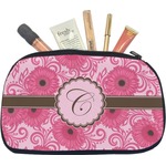 Gerbera Daisy Makeup / Cosmetic Bag - Medium (Personalized)