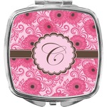 Gerbera Daisy Compact Makeup Mirror (Personalized)