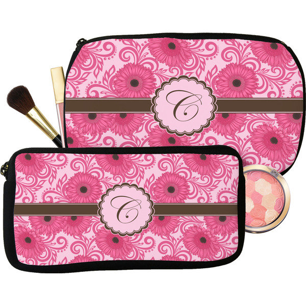 Gerbera Daisy Makeup / Cosmetic Bags (Select Size)
