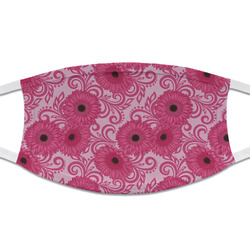 Gerbera Daisy Cloth Face Mask (T-Shirt Fabric)