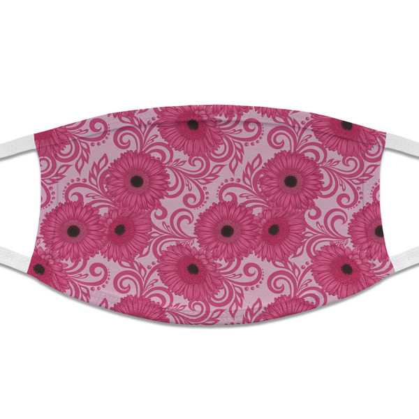Custom Gerbera Daisy Cloth Face Mask (T-Shirt Fabric)