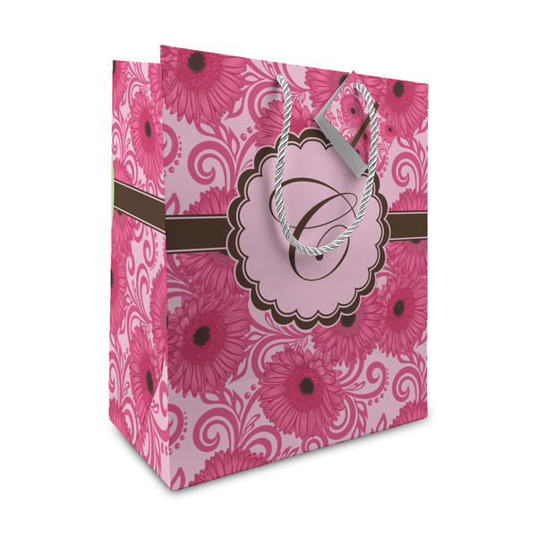 Custom Gerbera Daisy Medium Gift Bag (Personalized)
