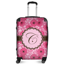 Gerbera Daisy Suitcase - 24" Medium - Checked (Personalized)