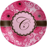 Gerbera Daisy Melamine Salad Plate - 8" (Personalized)