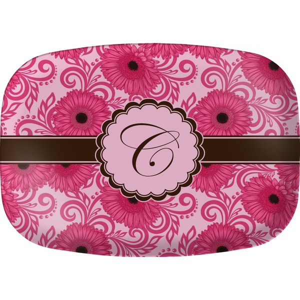 Custom Gerbera Daisy Melamine Platter (Personalized)