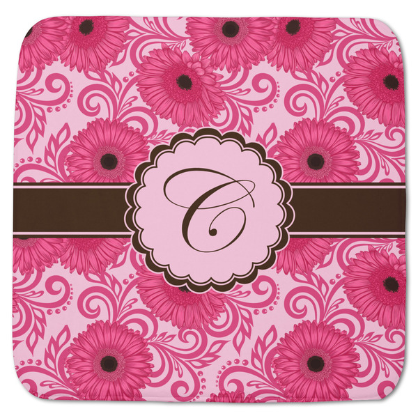 Custom Gerbera Daisy Memory Foam Bath Mat - 48"x48" (Personalized)