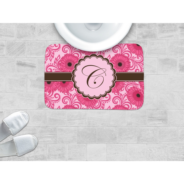Gerbera Daisy Memory Foam Bath Mat - LIFESTYLE