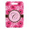 Gerbera Daisy Metal Luggage Tag - Front Without Strap
