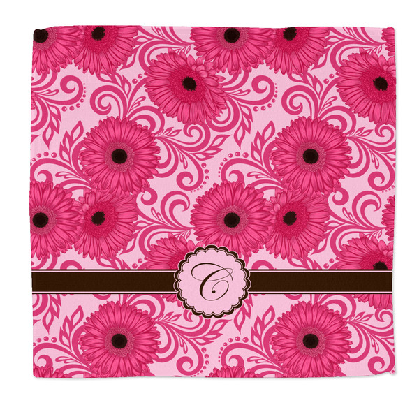 Custom Gerbera Daisy Microfiber Dish Rag (Personalized)