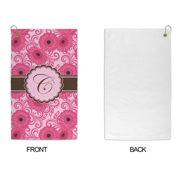 Gerbera Daisy Microfiber Golf Towels - APPROVAL