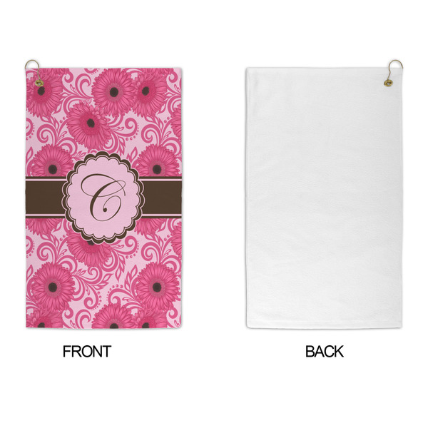 Gerbera Daisy Microfiber Golf Towels - APPROVAL
