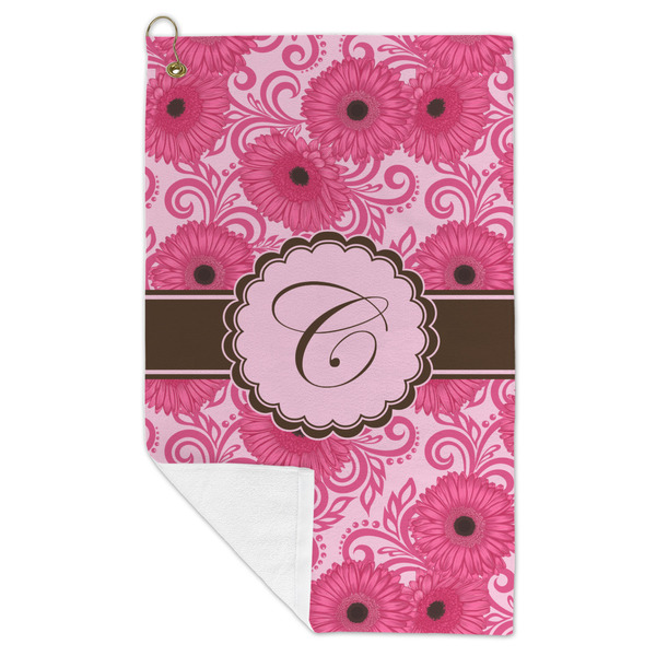 Gerbera Daisy Microfiber Golf Towels - FOLD