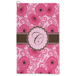 Gerbera Daisy Microfiber Golf Towel (Personalized)