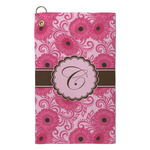 Gerbera Daisy Microfiber Golf Towel - Small (Personalized)
