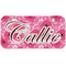 Gerbera Daisy Mini Bicycle License Plate - Two Holes