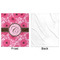 Gerbera Daisy Minky Blanket - 50"x60" - Single Sided - Front & Back