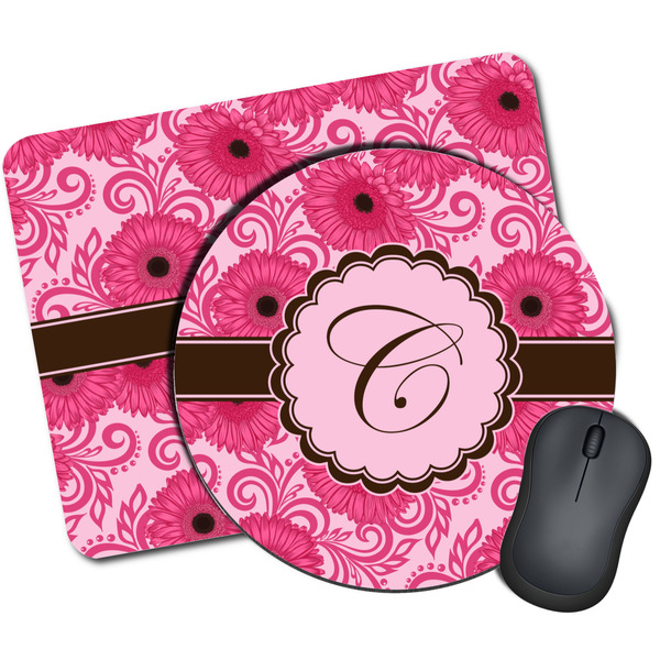 Custom Gerbera Daisy Mouse Pad (Personalized)