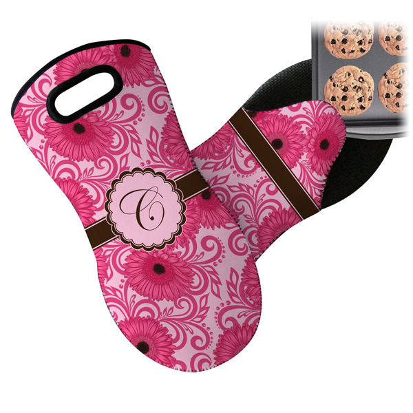 Gerbera Daisy Neoprene Oven Mitt