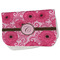 Gerbera Daisy Burp Cloth - Fleece w/ Initial
