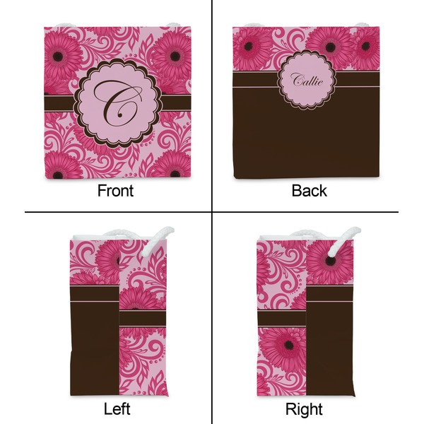 Gerbera Daisy Party Favor Gift Bag - Gloss - Approval