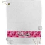 Gerbera Daisy Golf Bag Towel (Personalized)