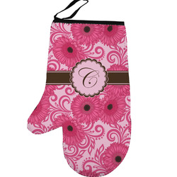 Gerbera Daisy Left Oven Mitt (Personalized)