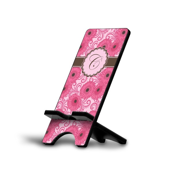 Custom Gerbera Daisy Cell Phone Stand (Large) (Personalized)