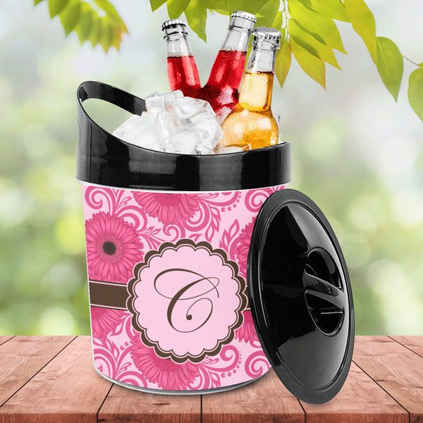 Gerbera Daisy Plastic Ice Bucket - LIFESTYLE