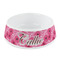 Gerbera Daisy Plastic Dog Bowl - Small (Personalized)