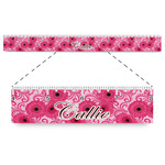 Gerbera Daisy Plastic Ruler - 12" (Personalized)