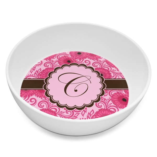 Custom Gerbera Daisy Melamine Bowl - 8 oz (Personalized)