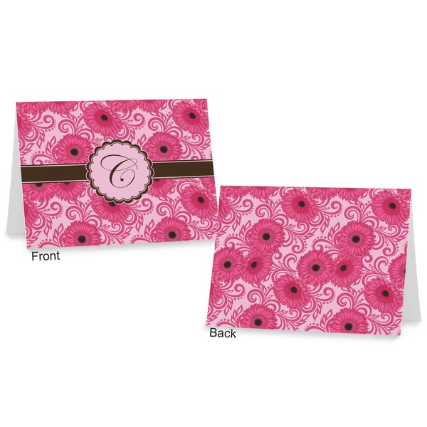 Gerbera Daisy Postcard - Front and Back