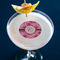 Gerbera Daisy Printed Drink Topper - Small - In Context