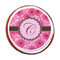 Gerbera Daisy Printed Icing Circle - Medium - On Cookie