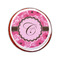 Gerbera Daisy Printed Icing Circle - Small - On Cookie